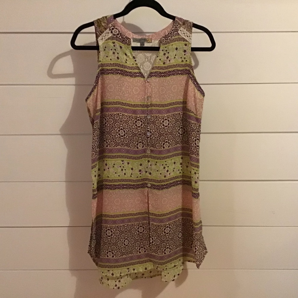 Figueroa & Flower sleeveless layering dress